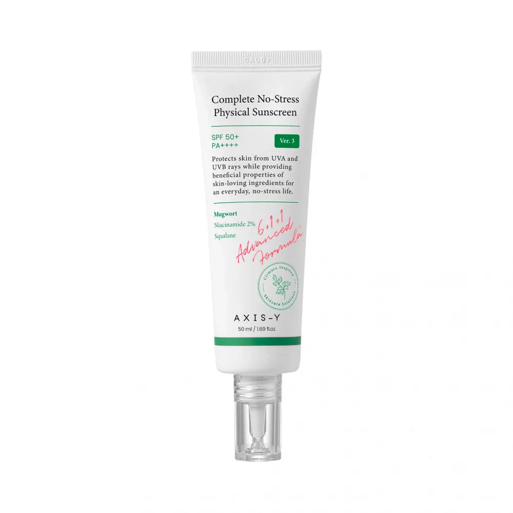 AXIS-Y - Complete No-Stress Physical Sunscreen SPF 50+ - 50ml